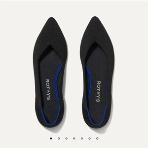 Black Rothy Flats